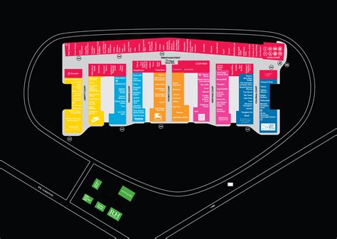 wrentham village premium outlets map.